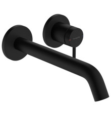 HG 73 351 670 Tecturis S Смеситель для раковины 225 мм, настен., на 2 отв. (внешняя монт. часть) 73351670