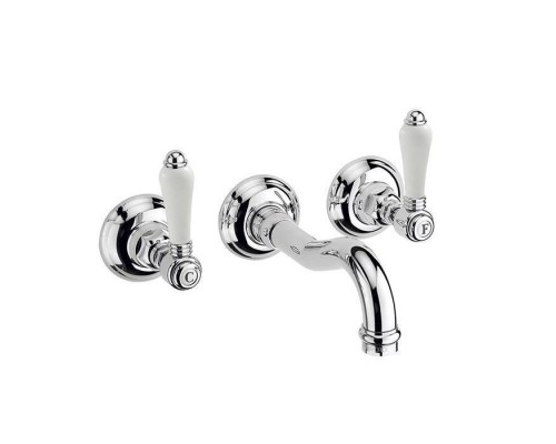 Nicolazzi Petit Mont Blanc Смеситель для раковины, настенный, цвет: хром. 1477CR78