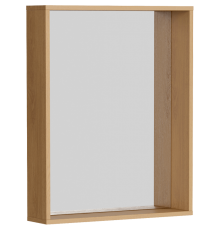 AQ BAS0207DZ Basic Зеркало в раме, верт/гор, 750х600х142 мм, дуб золотой BAS0207DZ