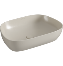 Накладная раковина VitrA Outline Recycled 7993B066-0016 матовый тауп