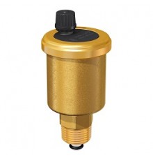 Воздухоотводчик автоматический, Flamco, Flovent, R 3/8 M, бар- от 0,2 до 8, T°C -110, с отсечным клапаном, латунь