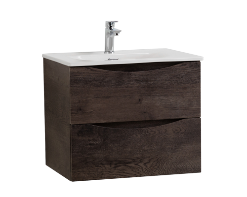 Тумба с раковиной BelBagno Marino-cer-mini 50 подвесная, rovere nature grigio