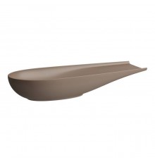 Laufen Alessi One Раковина-чаша 100х38х17см., без отв., без перелива, с покр. LLC, цвет: кофейный матовый. 8.1897.4.188.112.1