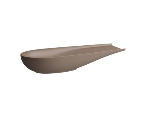 Laufen Alessi One Раковина-чаша 100х38х17см., без отв., без перелива, с покр. LLC, цвет: кофейный матовый. 8.1897.4.188.112.1
