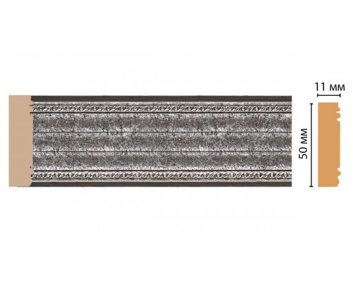 Молдинг DECOMASTER 156-44 ДМ (51*11*2400 мм) Молдинг DECOMASTER 156-44 ДМ (51*11*2400 мм)