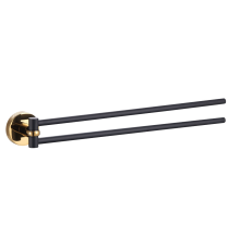 Полотенцедержатель Wonzon   Woghand WW-9231 черный, золото