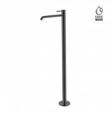 Newform X-STEEL 316 Смеситель для раковины, напольный, излив 28см., наружная часть, цвет: PVD Brushed gun metal. 69618EX.59.064