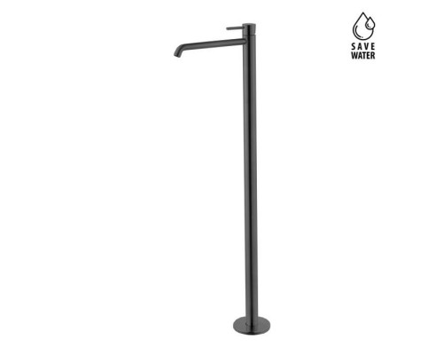 Newform X-STEEL 316 Смеситель для раковины, напольный, излив 28см., наружная часть, цвет: PVD Brushed gun metal. 69618EX.59.064 Newform X-STEEL 316 Смеситель для раковины, напольный, излив 28см., наружная часть, цвет: PVD Brushed gun metal. 69618EX.59.064