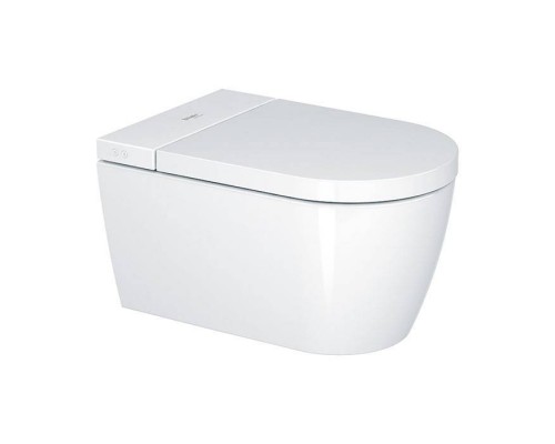 Duravit Starck F Plus Унитаз подвесной, безободковый, с сиденьем Sensowash, инсталляцией и клавишей с системой автосмыва, с покрытием Hygieneglaze, цвет: белый. 612000012002360, 2510092096, WD1039000060, WD5013012060 Duravit Starck F Plus Унитаз подвесной, безободковый, с сиденьем Sensowash, инсталляцией и клавишей с системой автосмыва, с покрытием Hygieneglaze, цвет: белый. 612000012002360, 2510092096, WD1039000060, WD5013012060
