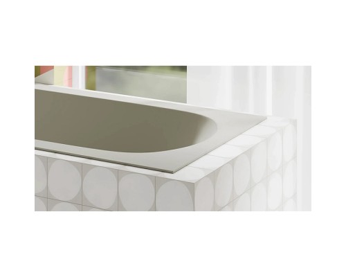 Salini Ornella Kit Ванна 170х80х60см., встраиваемая, S-Sense, донный клапан, сифон, щелевой слив-перелив, цвет: белый глянцевый. 102414G