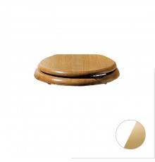 DevonDevon Oxford Сиденье из МДФ, микролифт, петли: золото светлое, цвет: белый. 3IBSEBIOXSTAND/(2IBSEBIOXSTAND)