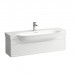 Laufen New Classic Тумба с раковиной, 117.5х31.5х34.5см, 1 ящик, подвесная, цвет: белый глянцевый. 8.1385.8.000.104.1, 4.0605.1.085.631.1
