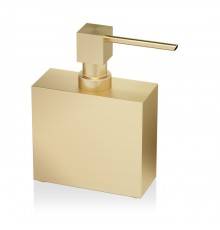 Decor Walther Cube DW 470 Дозатор для мыла, настольный, цвет: золото матовое. 0824982
