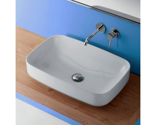 Kerasan Tribeca Раковина 60х38 см, без отв., цвет: белый. 514101 Kerasan Tribeca Раковина 60х38 см, без отв., цвет: белый. 514101