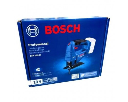 Лобзик аккумуляторный Bosch GST 183-LI(б/акб;б/зу)