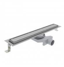 Plumberia Selection Трап душевой PS IN-TILE 6x60 2устор. накладка из нерж.стали, комбинир.затвор с горизонт. Выпуском Ду 50мм,40л/мин, цвет: нержавеющая сталь. PST60MT