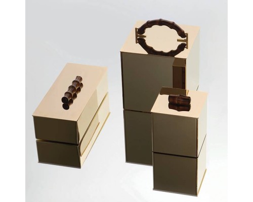 Bertocci Guccio Контейнер с крышкой 15хh17х15см., цвет: золото. 126 4924 5000