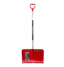 Скрепер с алюминиевым черенком Fachmann, D образной ручкой, al. планка, бордовый 05.003