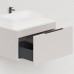 Salini Touch Тумба подвесная 60х50х32см., с раковиной, 1 ящик, верт. фрез., цвет: Сreamy. T600V1CON205