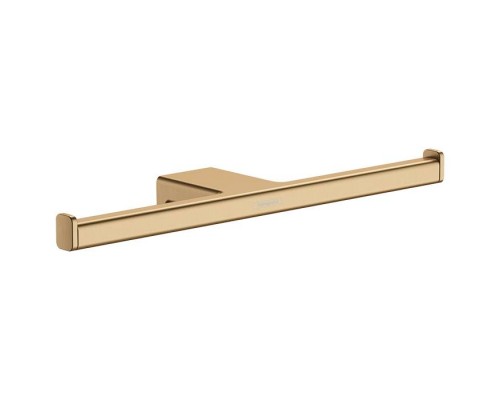 Hansgrohe AddStoris Держатель т/б, двойной, цвет: шлифованная бронза. 41748140 Hansgrohe AddStoris Держатель т/б, двойной, цвет: шлифованная бронза. 41748140