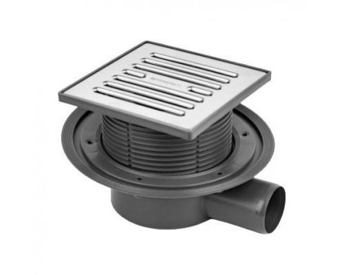 Трап с мультисифоном горизонтальный Bettoserb 15x15. 14702509