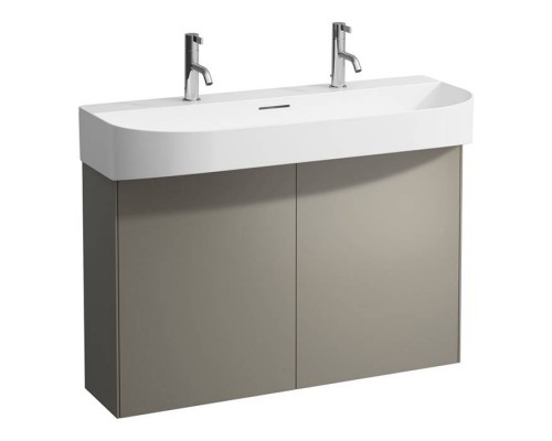 Laufen Sonar Комплект мебели с раковиной, 1000x420x145 мм., с 2 отверстиями для смесителя, база под раковину 975х240х600 мм, 2 дверцы, цвет: титан. 4.0548.4.034.042.1, 8.1034.7.000.107.1 Laufen Sonar Комплект мебели с раковиной, 1000x420x145 мм., с 2 отверстиями для смесителя, база под раковину 975х240х600 мм, 2 дверцы, цвет: титан. 4.0548.4.034.042.1, 8.1034.7.000.107.1