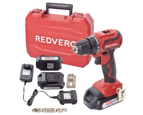 Шуруповерт аккумуляторный бесщеточный REDVERG RD-S18MBL/U Шуруповерт аккумуляторный бесщеточный REDVERG RD-S18MBL/U