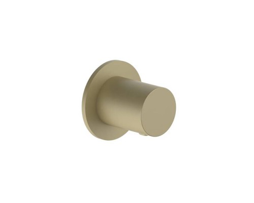 Fantini Nostromo Запорный вентиль, цвет: Matt British Gold PVD. 87 P6 G591B
