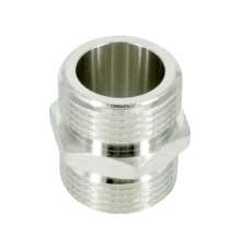 Ниппель, ELSEN, TIN латунь, НН, 1, 1, равнопроходной, CN