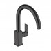 Hansgrohe Vernis Shape M35 Смеситель для раковины, однорычажный, излив 260 мм, цвет: матовый черный . 71871670