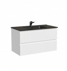 Тумба с раковиной Sancos Snob T 90, bianco, раковина CN7002MB