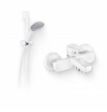 Душевой комплект Смеситель Kludi Pure Easy 376819165 + Гарнитур Freshline 1S 6784091-00