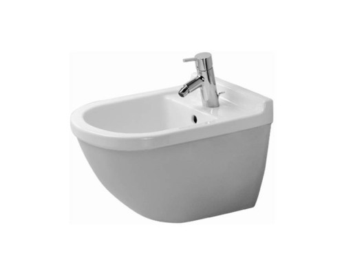 Duravit Starck 3 Биде подвесное 54х36см., 1 отв., крепления Durafix, цвет: белый. 2280150000 Duravit Starck 3 Биде подвесное 54х36см., 1 отв., крепления Durafix, цвет: белый. 2280150000