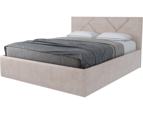Кровать Stolline Лима 01 160x200 см, с основанием, велюр velutto 4