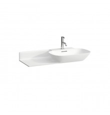 Laufen INO Раковина 90х45х12 см, 1 отв., полка слева, цвет: белый. 8.1330.1.000.104.1