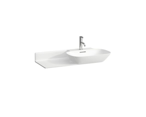 Laufen INO Раковина 90х45х12 см, 1 отв., полка слева, цвет: белый. 8.1330.1.000.104.1
