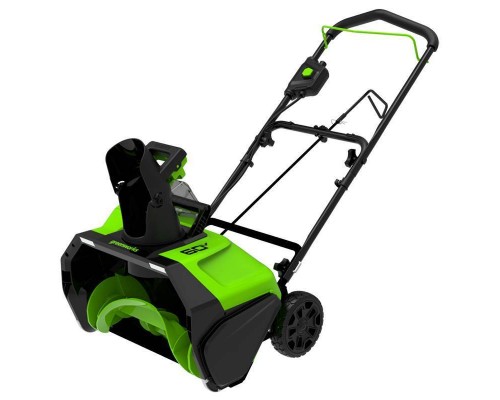 Снегоуборщик аккумуляторный Greenworks GD60PSTK5, 60V,51см б/щ (АКБ 5А и ЗУ) Снегоуборщик аккумуляторный Greenworks GD60PSTK5, 60V,51см б/щ (АКБ 5А и ЗУ)