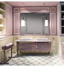 Oasis Lutetia Композиция №14 Комплект мебели напольный, 180х56хh230см, цвет: Malva/золото.