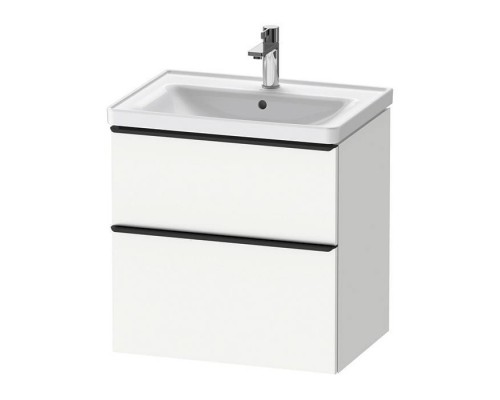 Duravit D-Neo Тумба с раковиной 63.4x45.2хh62.5см., с 2 ящиками, подвесная, цвет: белый матовый. 2367650000, DE435401818 Duravit D-Neo Тумба с раковиной 63.4x45.2хh62.5см., с 2 ящиками, подвесная, цвет: белый матовый. 2367650000, DE435401818