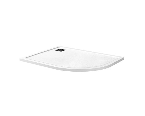 Поддон для душа BelBagno Uno TRAY-MR-UNO-RH-120/80-550-35-W-L-NO, 120х80, белый, с сифоном