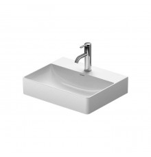 Duravit DuraSquare Раковина накладная 50х40см, без перелива, 1 отв., WonderGliss, цвет: белый. 23565000711
