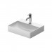 Duravit DuraSquare Раковина накладная 50х40см, без перелива, 1 отв., WonderGliss, цвет: белый. 23565000711