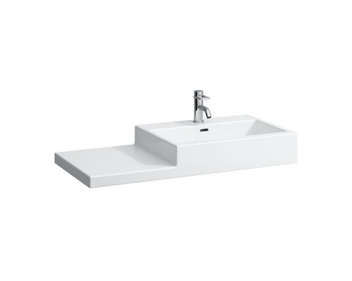 Laufen Living City Раковина 100х46х14 см, 1 отв., цвет: белый. 8.1843.1.000.104.1