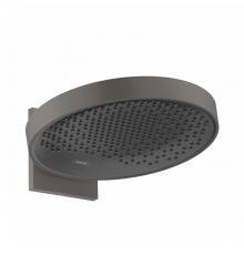 Hansgrohe Rainfinity Верхний душ 360 1jet с настенным креплением, цвет: шлифованный черный хром . 26230340