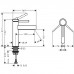 Hansgrohe Finoris Смеситель для раковины, 1 отв., с донным клапаном Push-Open, цвет: хром