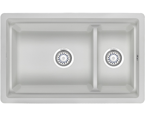 Мойка кухонная Granula Kitchen Space 7304U, арктик