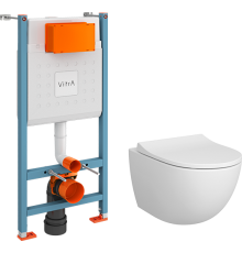 Комплект VitrA Sento L-Box без кнопки, с микролифтом