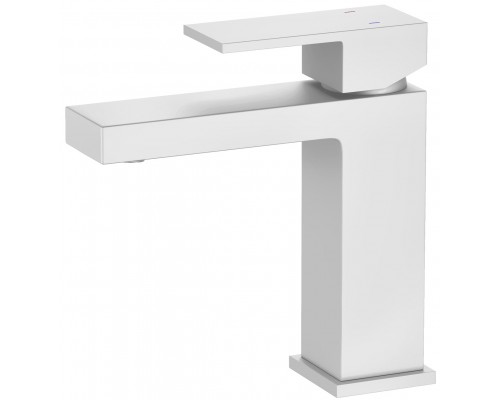 Timo 2061/16F Selene Смеситель для раковины 114 мм, гладкий, белый матовый 2061/16F