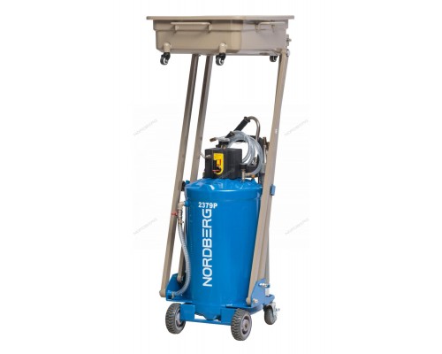 Установка для сбора масла пневматическая, 80 л (синяя) NORDBERG 2380PB