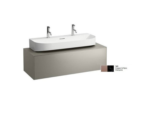 Laufen Sonar Тубма под раковину, 117.5х45.5х34см., 1 ящик, с отверстием в центре, совместим с раковиной-чашей 816347, цвет: медь/черный мрамор. 8.1634.7.000.104.1, 4.0546.1.034.141.1 Laufen Sonar Тубма под раковину, 117.5х45.5х34см., 1 ящик, с отверстием в центре, совместим с раковиной-чашей 816347, цвет: медь/черный мрамор. 8.1634.7.000.104.1, 4.0546.1.034.141.1